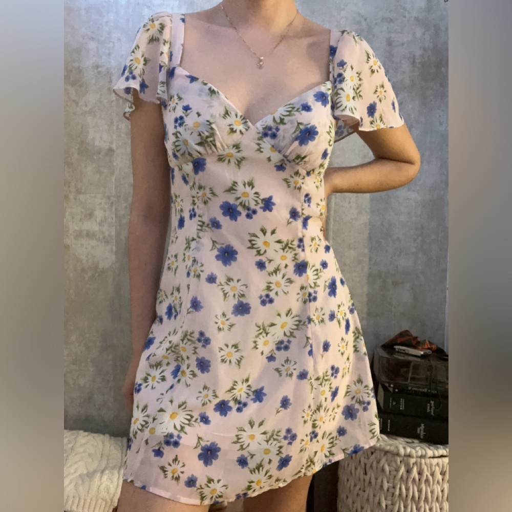 Summer floral dress